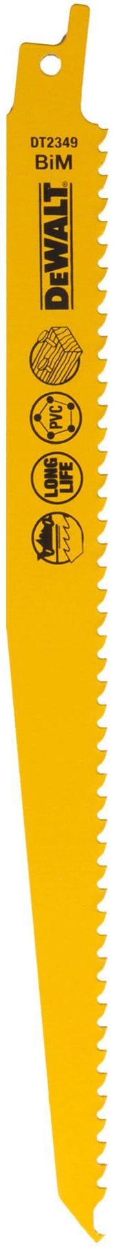 DEWALT Säbelsägeblatt BIM Holz 228mm (DT2320-QZ)