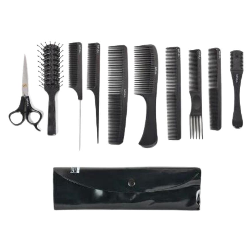 Bifull Set Tijera Y 9 Peines (36960328)