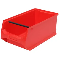 BRB Profi Sichtboxen LB3T 200 x 150 x 350 mm, rot - 20 Stück