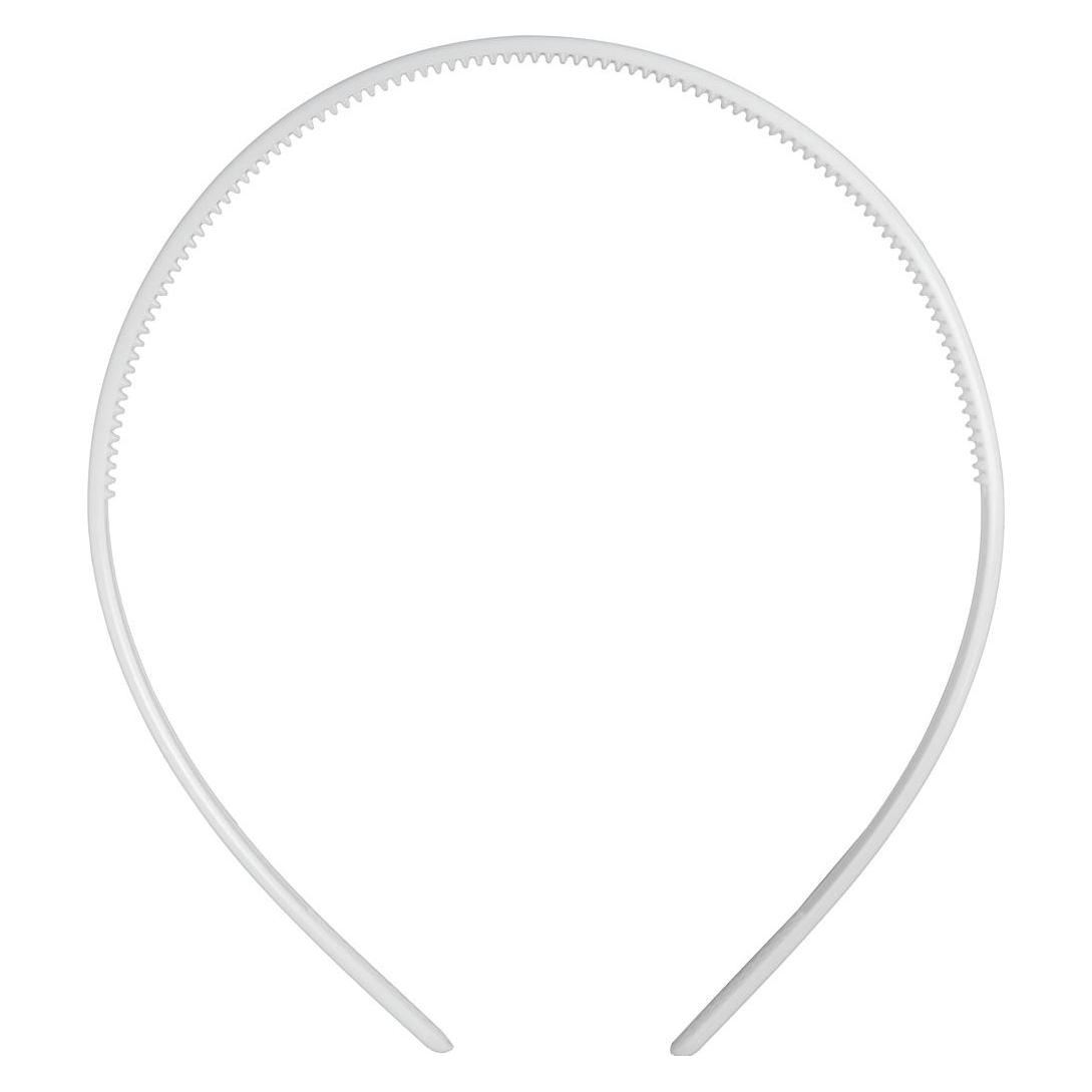 Creativ Company Haarbänder Weiss, 5 Stk. (5712854271295)