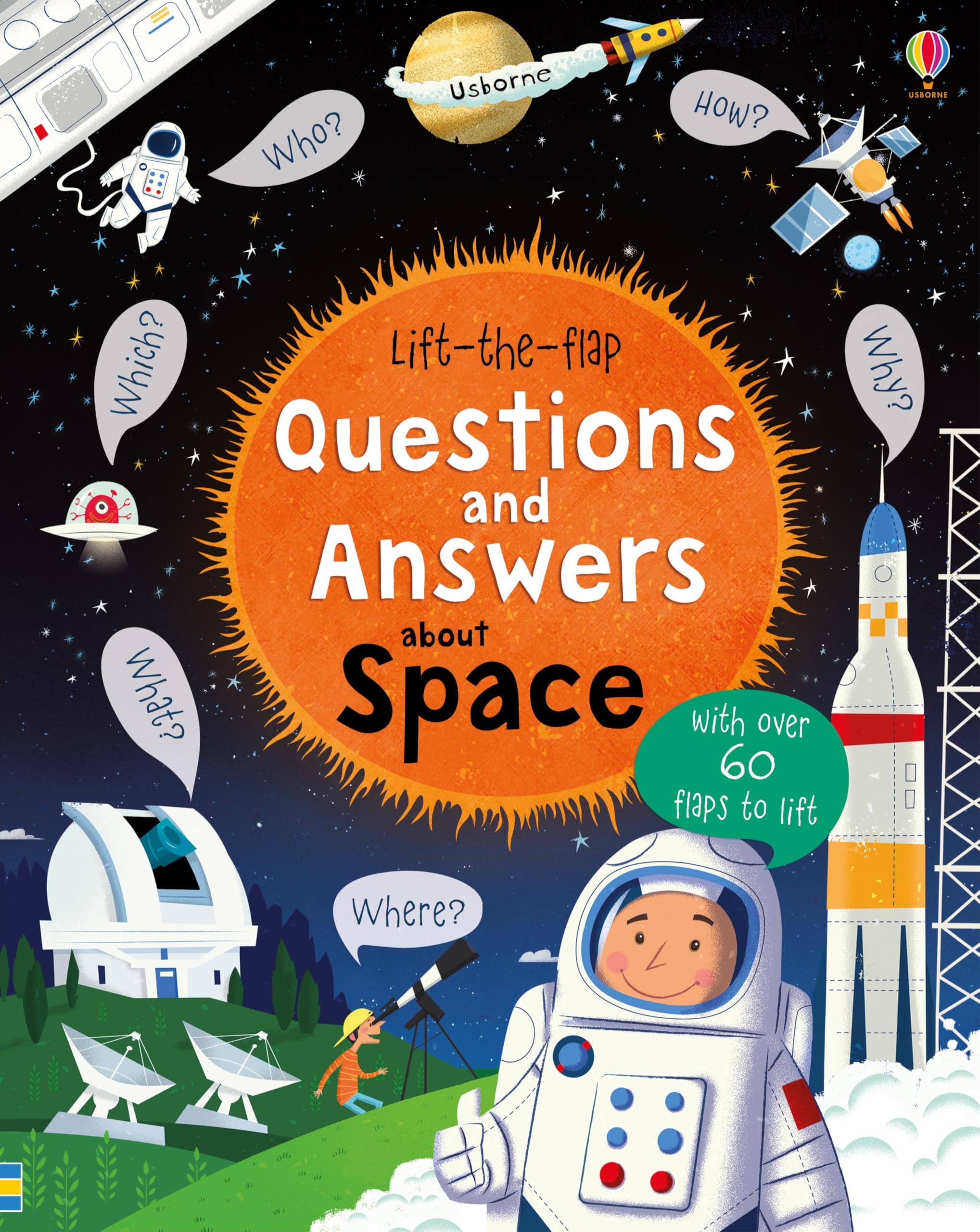 Usborne Publishing Ltd Lift-the-Flap Questions and Answers About Space (Usborne Lift-the-Flap Questions and Answers)
