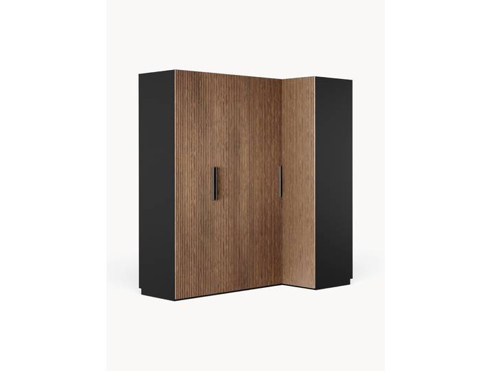 Modularer Eck-Kleiderschrank Simone, 215 cm Breite, in verschiedenen Größen
