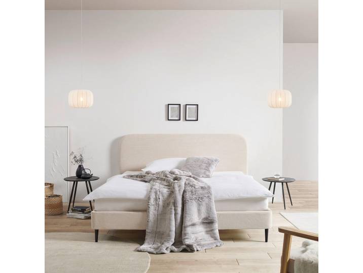 Livetastic Polsterbett, Natur, Holz, Metall, Kiefer, 180x200 cm, Schlafzimmer, Betten, Polsterbetten
