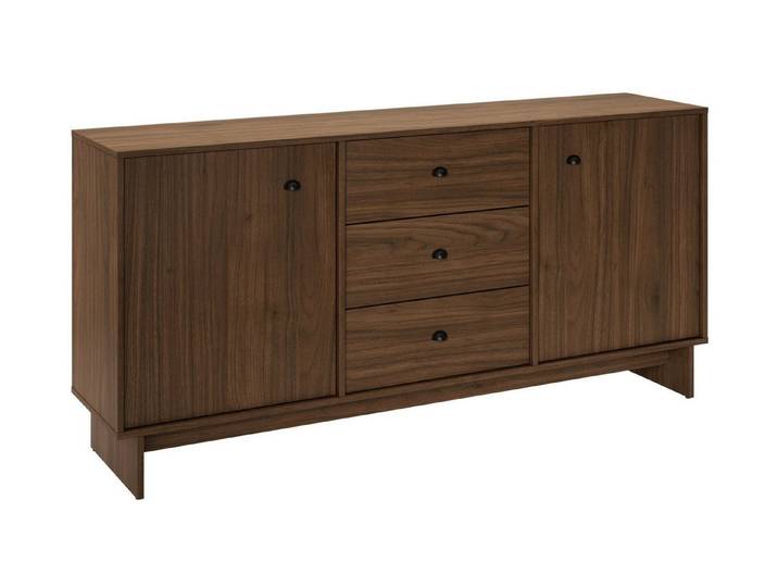 ROYAL24_MARKT Kommode Kommode Yorvi Walnuss Villa 176,4×83,8×40 cm