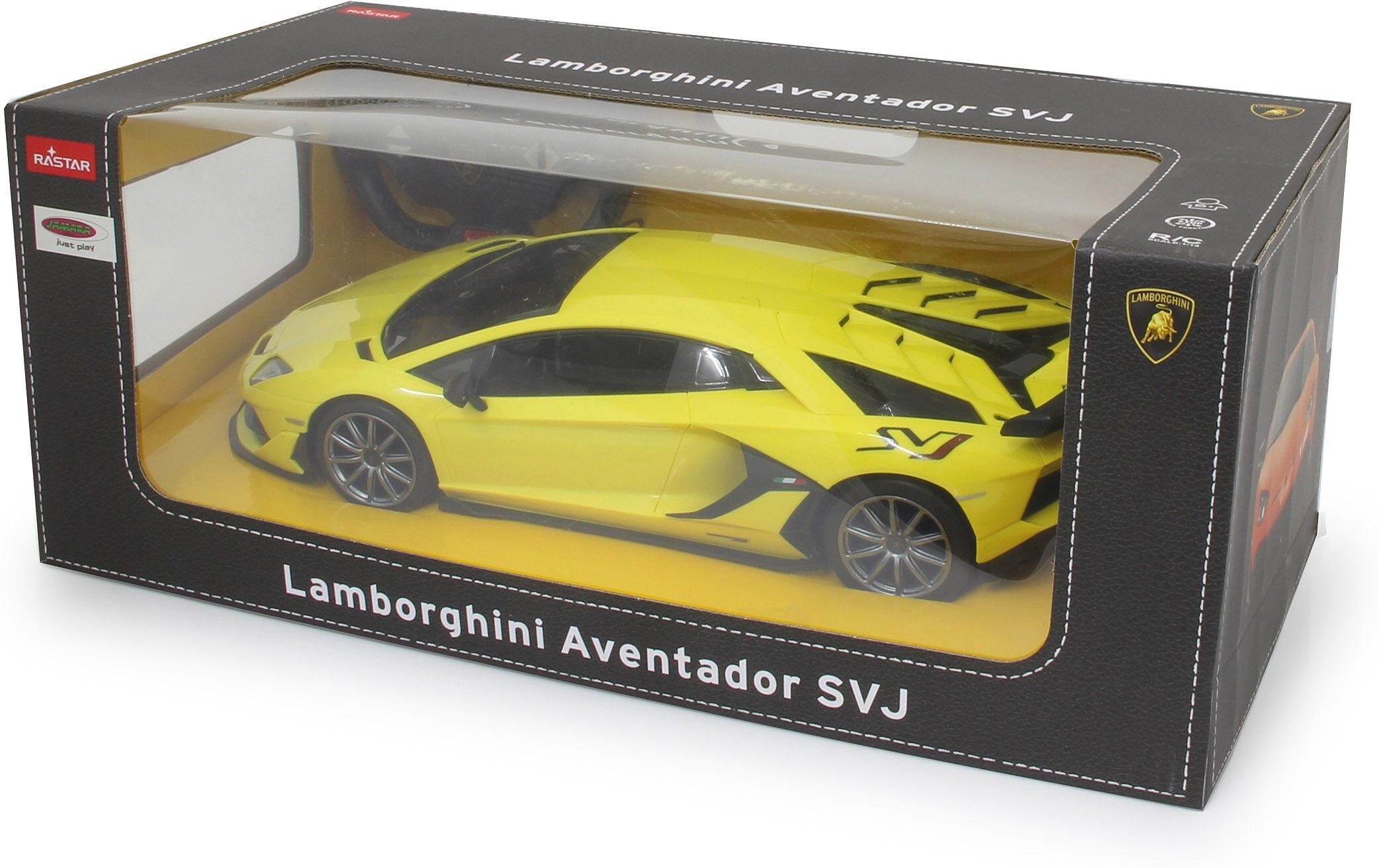 RC-Auto JAMARA "Lamborghini Aventador SVJ 1:14 - 2,4 GHz, gelb", gelb, Fernlenkfahrzeuge, KinderB:16cm H:8cm T:35cm, Kunststoff, RC-Auto, B:16cm H:8cm T:35cm