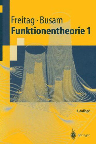 Eberhard Freitag - Funktionentheorie (Springer-Lehrbuch) - Preis vom 09.10.2026 07:28:09 h