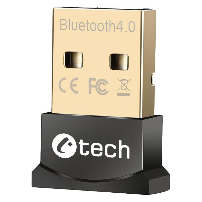 C-Tech Bluetooth adapt??r BTD-02, v 4.0, USB mini dongle (Empfänger) (BTD-02)