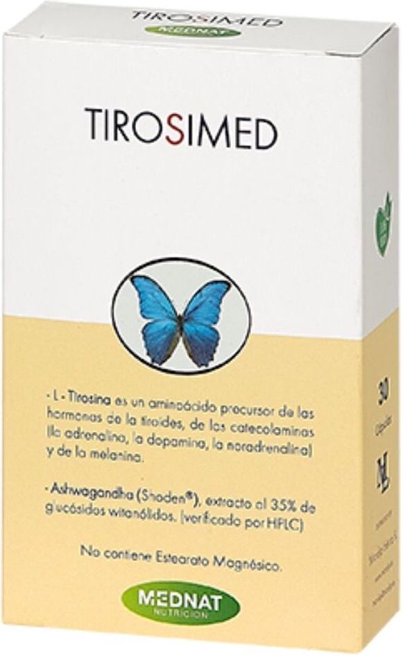 Mednat Nutrición Tirosimed 30 Capsules