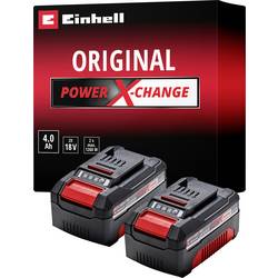 Einhell 4511489 PXC-Twinpack 4 Ah Power X-Change Werkzeug-Akku 18 V 4 Ah Li-Ion