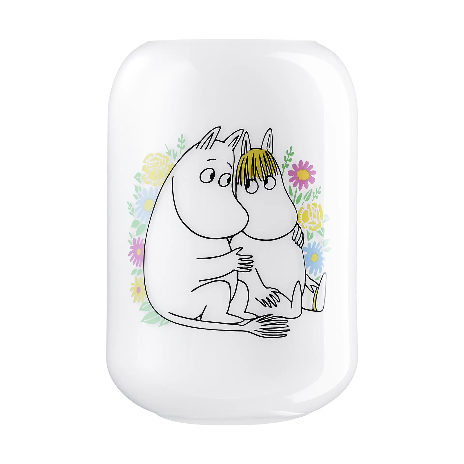 Muurla Moomin vaas Flowers Hoogte: 19 cm