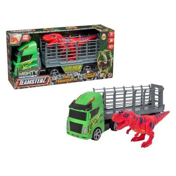 Teamsterz - Mighty Machines Small Light and Sound Dino Transporter (1417475)