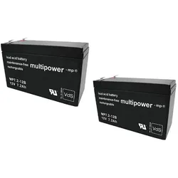 Multipower Ersatzakku für USV RBC5 RBC 5, RBC9 RBC 9, RBC22 RBC 22, RBC32, RBC33 , RBC48, RBC109 RBC 48, RBC 109, RBC 32, RBC 33