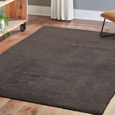 Andiamo "San Paolo" rechteckig 27 mm Höhe Uni Farben, weiche Qualität, ideal im Wohnzimmer & Schlafzimmer