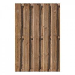 DELTAGARTENH Bohlen-Zaun Natura braun 120x180cm 08432725