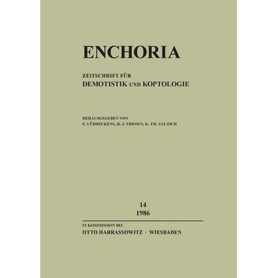 Enchoria / Enchoria 14 (1986), Taschenbuch von , Harrassowitz, 978-3-447-02688-8