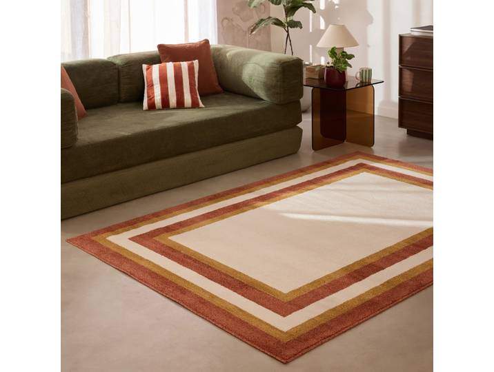 Tapis intérieur graphique rayé 100x150 cm