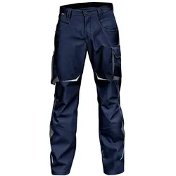 Kübler, Arbeitshose, Bundhose Pulsschlag dunkelblau / anthrazit (58)