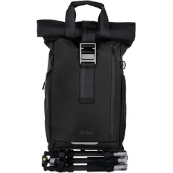 Rollei Fotoliner Ocean Rolltop (Fotorucksack, 20 l), Kameratasche, Grün