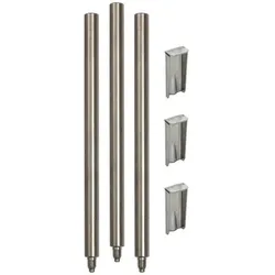 Dehn 107396 Sockelhalterstangenset 3x 16x200mm NIRO für Dreibeinstative SOH 3 200 V2A SOH3200V2A