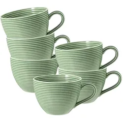 Seltmann, Tasse, Beat Color Glaze Kaffeetassen (260 ml, 6x)