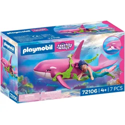 PLAYMOBIL 72106 - Fantasy & Magic - Orca mit Meerjungfrau