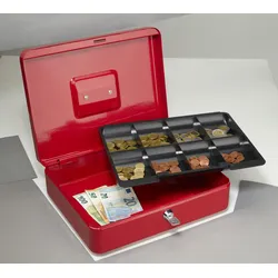 MAUL Geldkassette Größe 4 rot