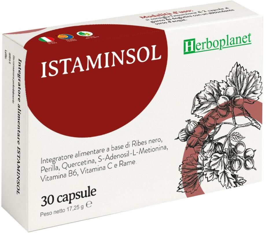 HERBOPLANET Srl ISTAMINSOL 30CPS