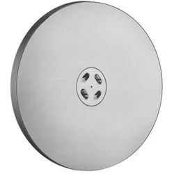 Gessi CONO Wand-Sprühnebeldüse, rund, Wandmontage, 1-Strahl, 32977149, Farbe: Finox Optik
