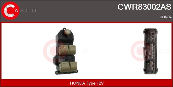 Casco Schalter, Fensterheber Cwr83002as Vorne Für Honda