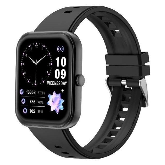 Celly Smartwatch mit AMOLED-Display, Bluetooth-Anrufen und (TRAINERWATCH3BK)