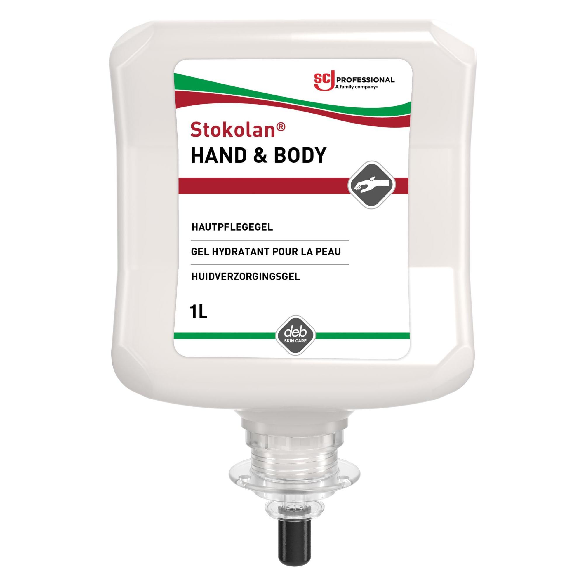 Bama Hautpflegecreme Stokolan Hand & Body 1 l Lotion, parfümiert (1000 ml) (SBL1L)