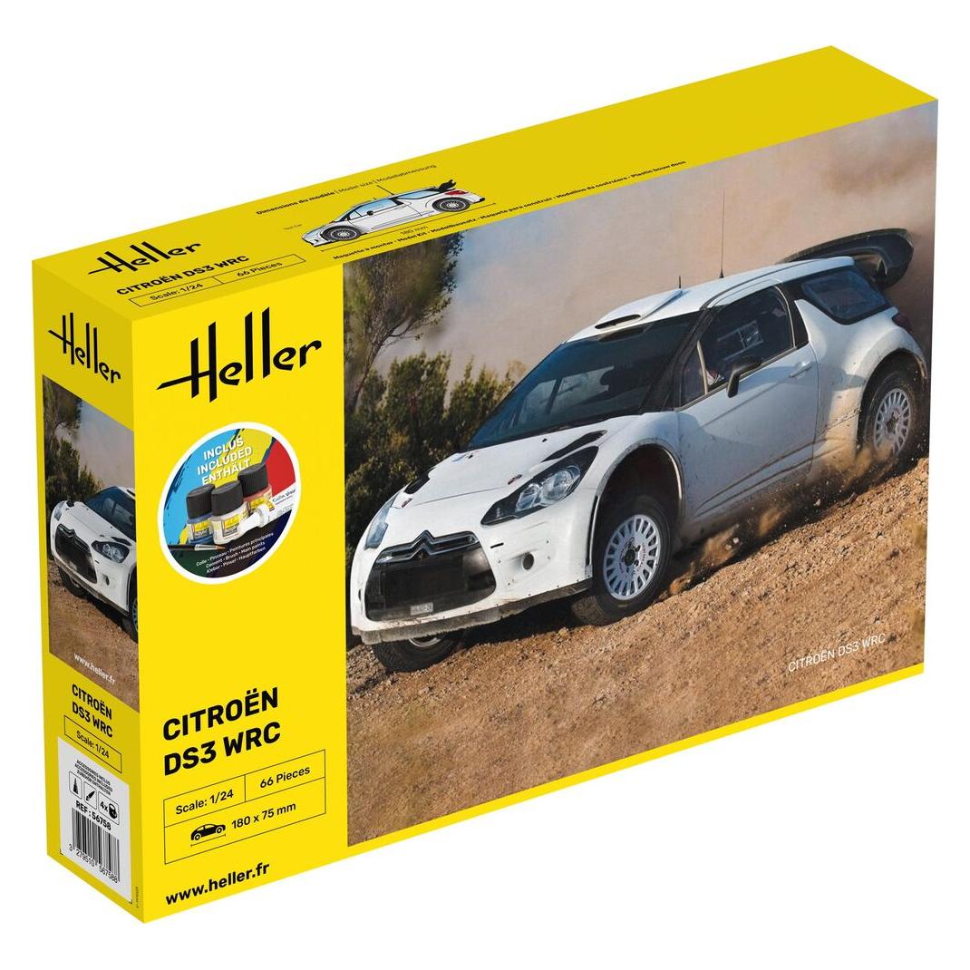 Heller STARTER KIT Citroen DS3 WRC (56758)