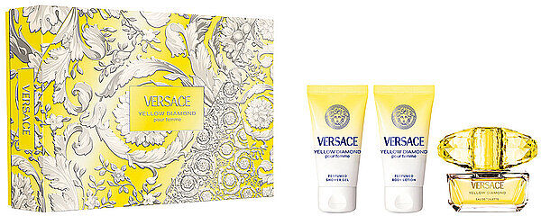 VERSACE Geschenkset - Yellow Diamond Eau de Toilette Set 3x50ml EG