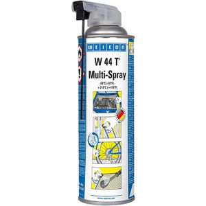 WEICON Multifunktionsöl 11251550, W44T Multi-Spray, silikon-, PTFE- und Harzfrei, für innen & außen, Spray 500 ml