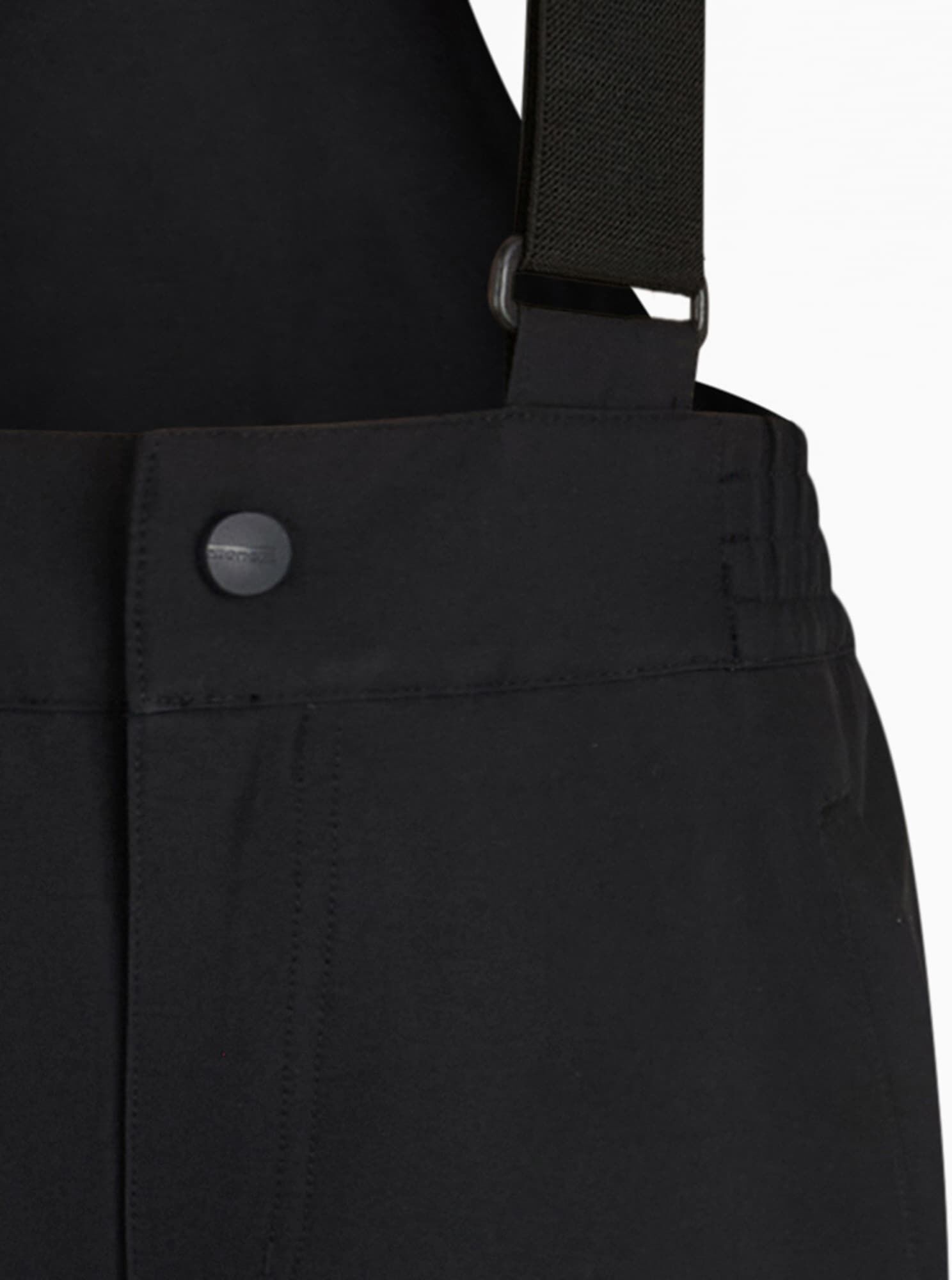 Skihose ZIENER "ABOL-Z AQUASHIELD JUNIOR", Kinder, Gr. 128, EURO-Grössen, schwarz, Obermaterial: 100% Polyester. Futter: 100% Polyamid. Wattierung: 100% Polyester, Hosen Skihose, wasser-u.winddicht, atmungsaktiv, warm, verstellbare Träger schwarz 128, EUR