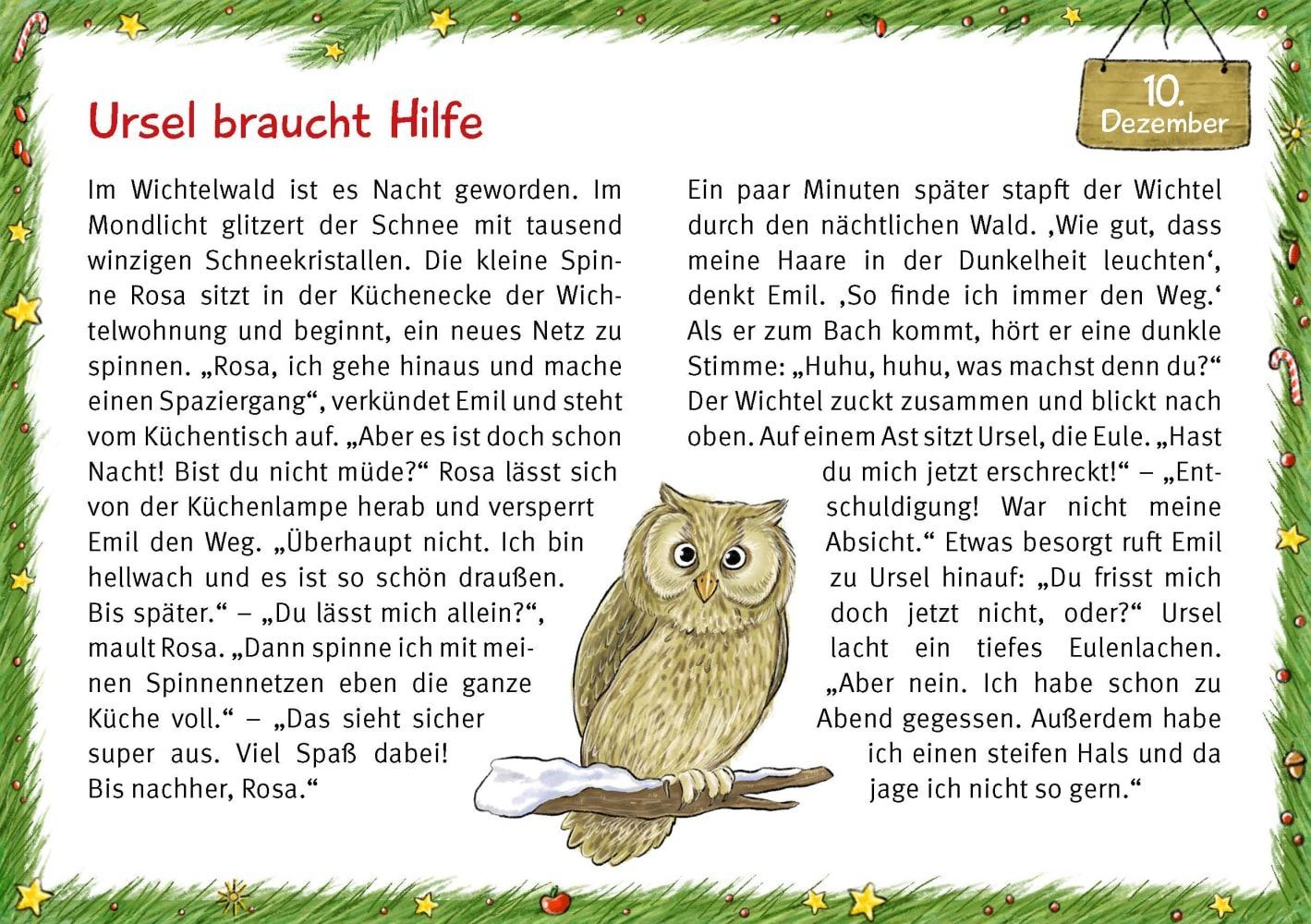 Don Bosco Wichtel Emil und die Waldtiere. 24 Geschichten zum Vorlesen im Advent. Für Kinder von 3 bis 6