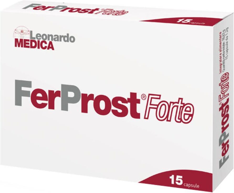LEONARDO MEDICA Srl FERPROST FORTE 15 CAPSULE MOLLI 2 BLISTER
