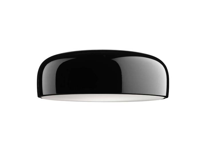 Design plafondlamp SMITHFIELD, dimbaar, zwart, Woon-/ Eetkamer, Aluminium, Design, plafondlamp design