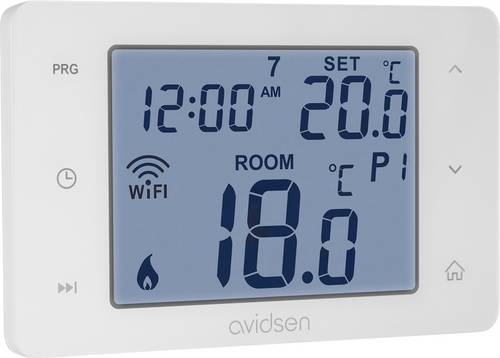 Avidsen 127066 Funk-Heizkörperthermostat elektronisch 0 bis 40°C
