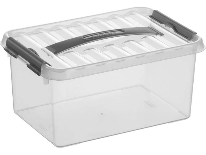 sunware H6160102 Q-line boîte de rangement 6\,0 l transparent 30\,0 x 20\,0 x 14\,0 cm