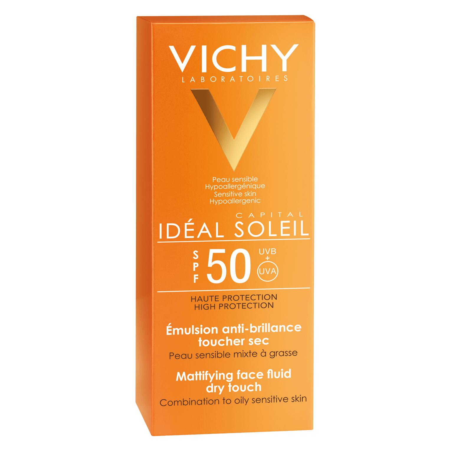 Vichy Capital Soleil Mattierendes Sonnen-Fluid (SPF 50, 50 ml) (022878)