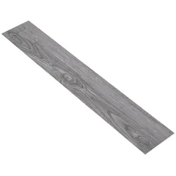 Livingandhome Selbstklebende Vinylbodenfliesen Holzoptik – 36 Stück, 2 mm, für Wohn- & Schlafzimmer