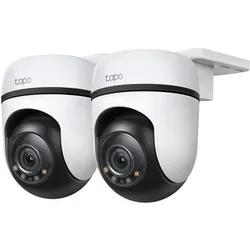 TP-Link C510W (2er-Pack) weiss / 2x Outdoor IP-Kamera / 2K / IP65 / WLAN / MicroSD, Netzwerkkamera, Weiss