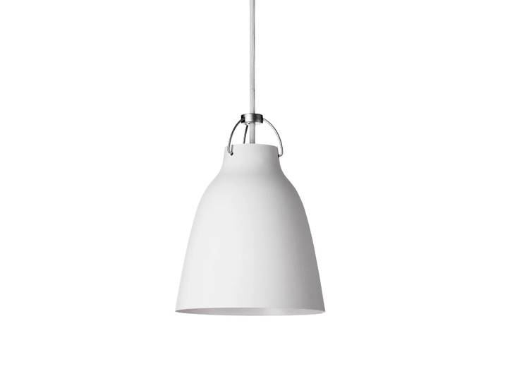 Fritz Hansen Suspension lumineuse Caravaggio P1 mat Blanc