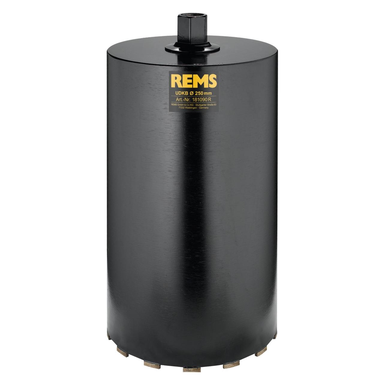 Rems *Diamant Kernbohrkrone UDKB 250x420xUNC 1 1/4, 181090 (181090 R)