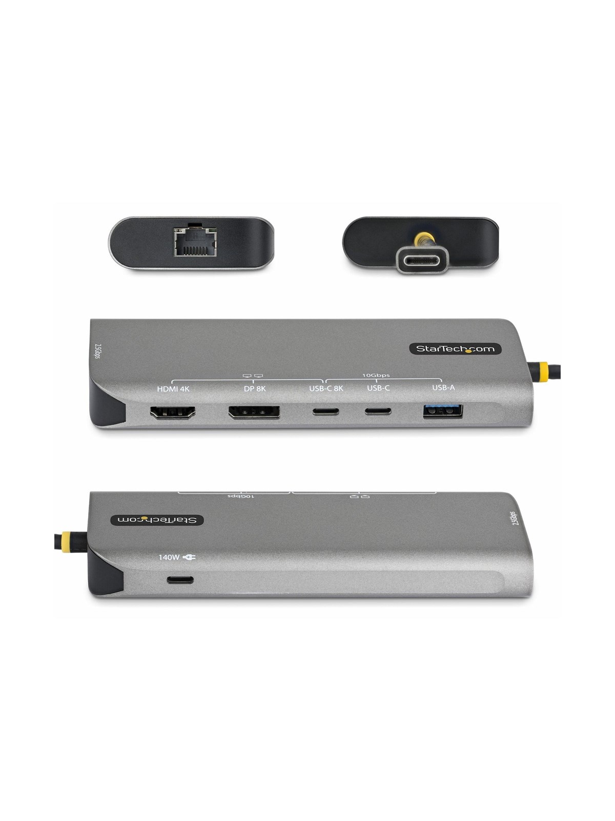 StarTech.com Startech - docking station - USB4 - HDMI DP - 2.5GbE 1GbE