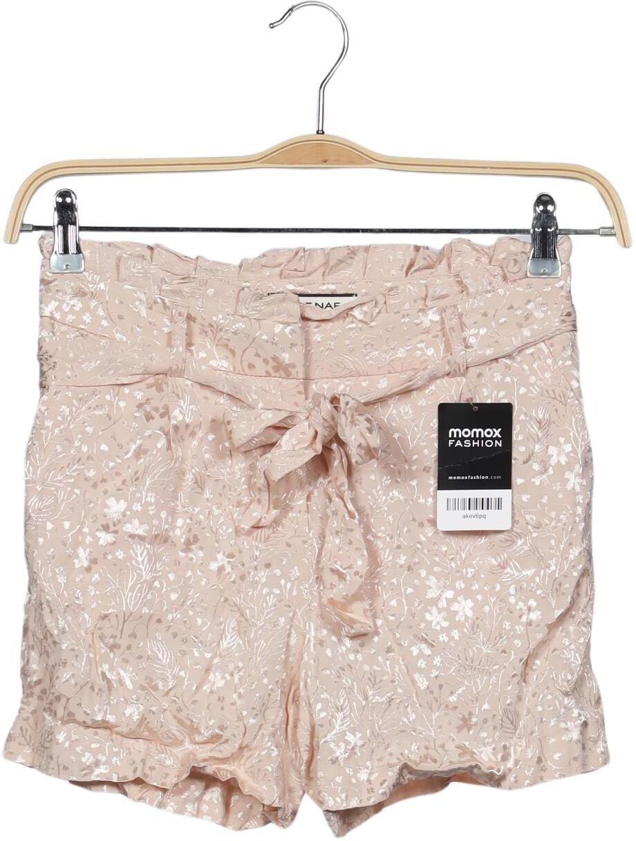 NAF NAF Damen Shorts, Orange, Gr. EU 32 (FR 34), Viskose - Second Hand