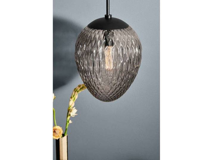 Woods Pendelleuchte Ø25 Smoke - Halo Design - Wohnzimmer - Glas
