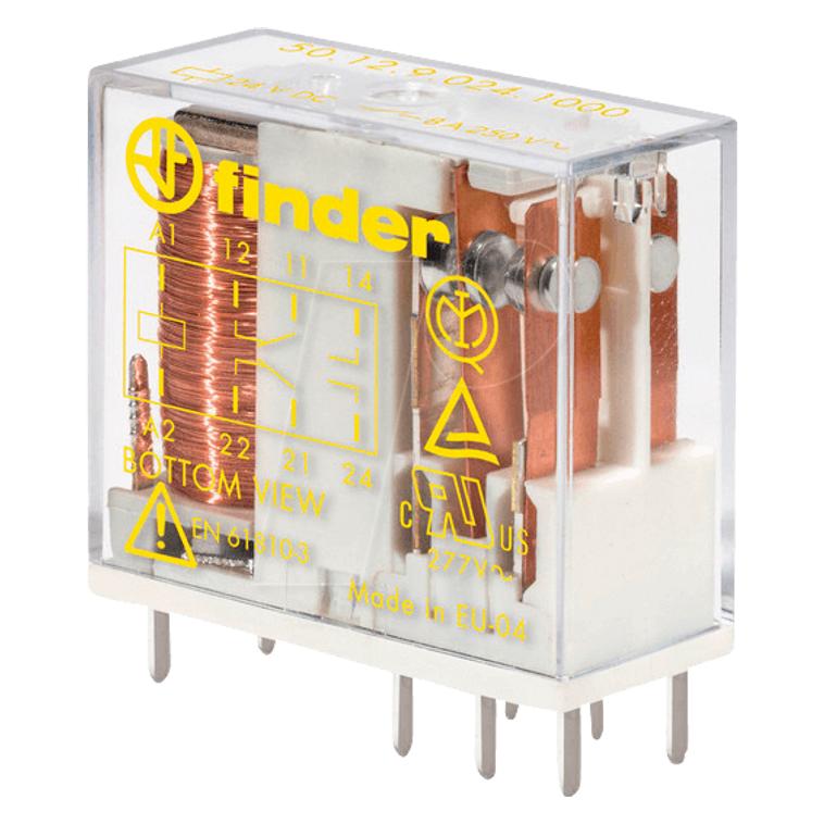 Finder 2P 8A 48V Sicherheitsventil für 50.12.9.048.1000 gedruckte Schaltkreise (501290481000)