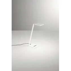 FABAS LED-Tischleuchte Zermatt Metall Weiß